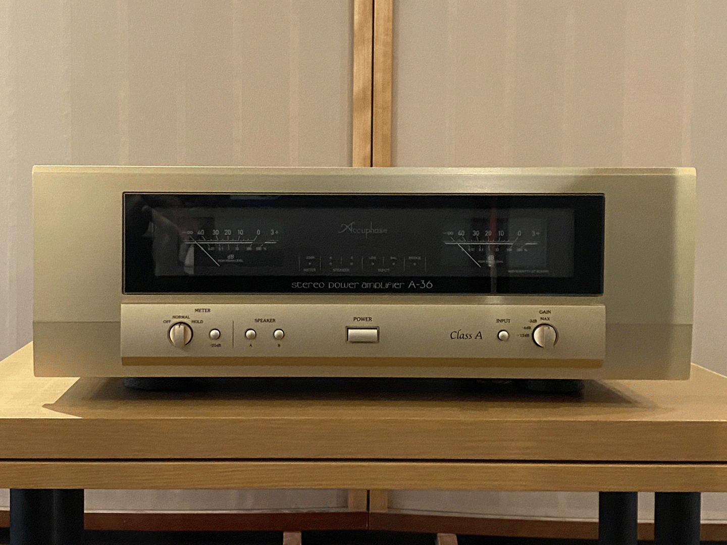 accuphase アキュフェーズ A-36 パワーアンプ 元箱あり